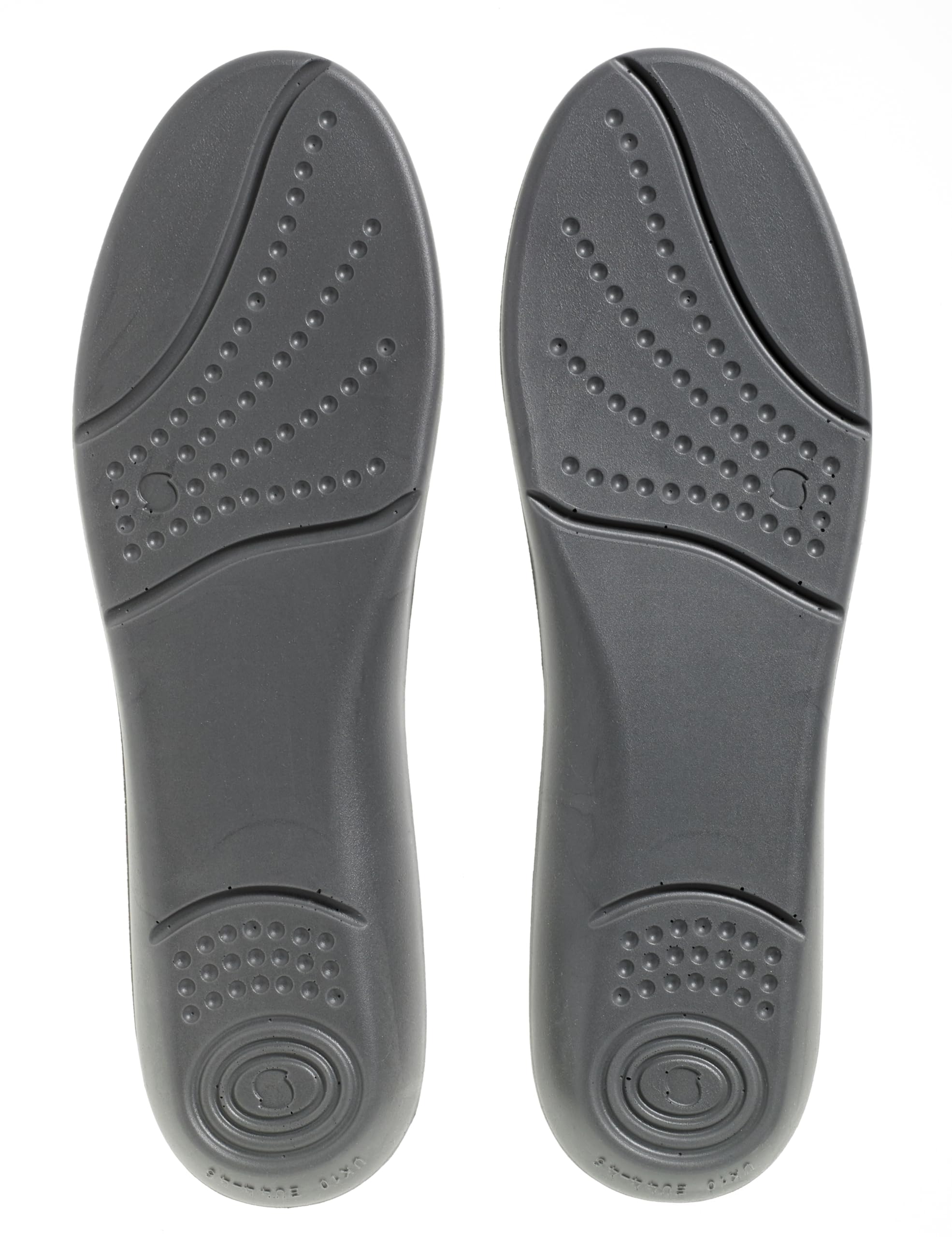 SORBOTHANE Crush N Step Comfort wkładki dla mężczyzn i kobiet, rozmiar 10, poduszka amortyzująca, wkładki redukujące uderzenia na zapalenie powięzi podeszwy, podparcie pięty i ból kostki