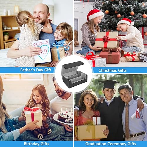 Miniatura 6 de AOBOPLE Caja de almacenamiento de más de 1200 tarjetas de intercambio, funda para tarjetas intercambiables con 4 separadores de tarjetas, funda de