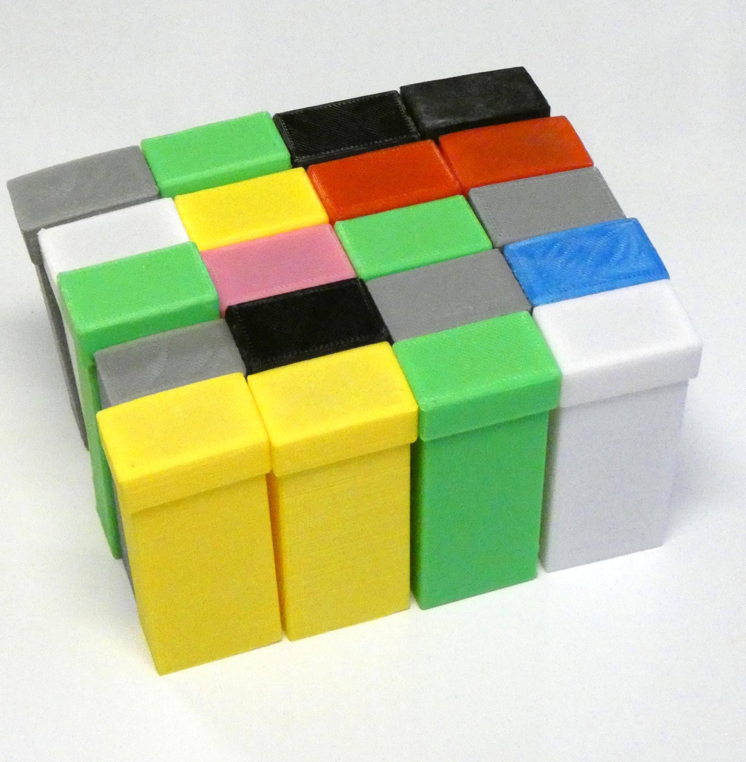 Microscope Slides Storage Box, Slide Holder, Slide Mailer, 5 Positions (20)