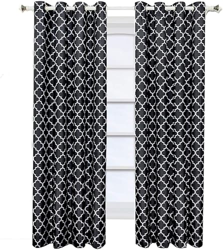 Meridian juego de 2 cortinas con aislante térmico para oscurecer habitación
