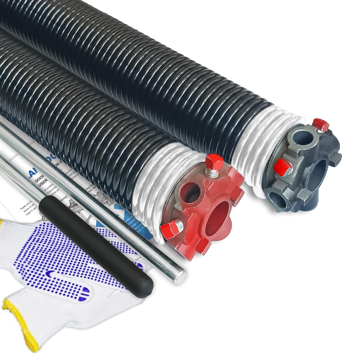 Garage Door Torsion Springs Set, Pair of 2" ID