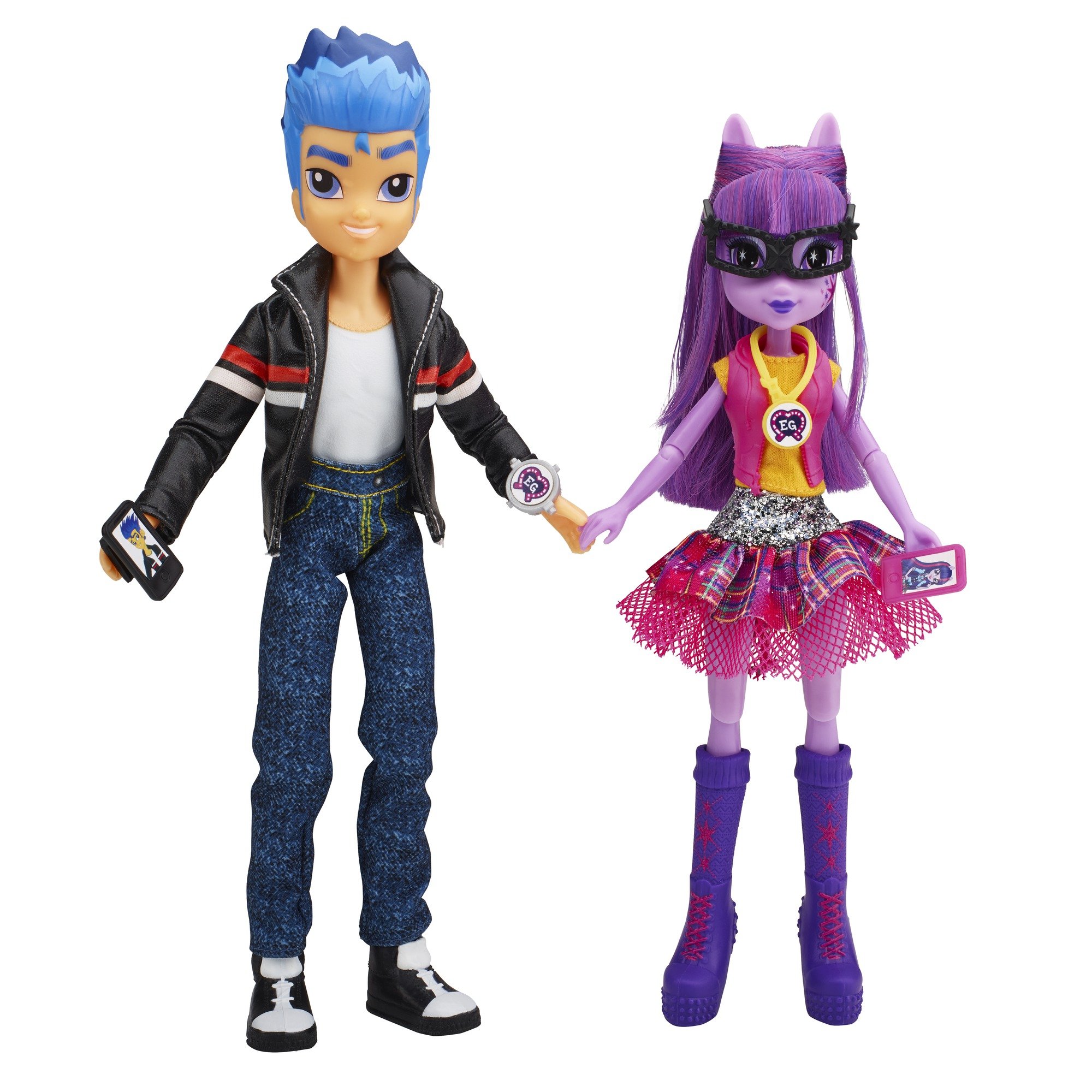 My Little Pony Toy - Equestria Girls - Twilight Sparkle and Flash Sentry Deluxe Fashion Doll 2-Pack