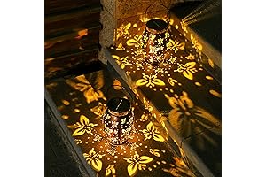 Butterfly Chandelier: Illuminate Your Garden with Enchanting Solar Lanterns