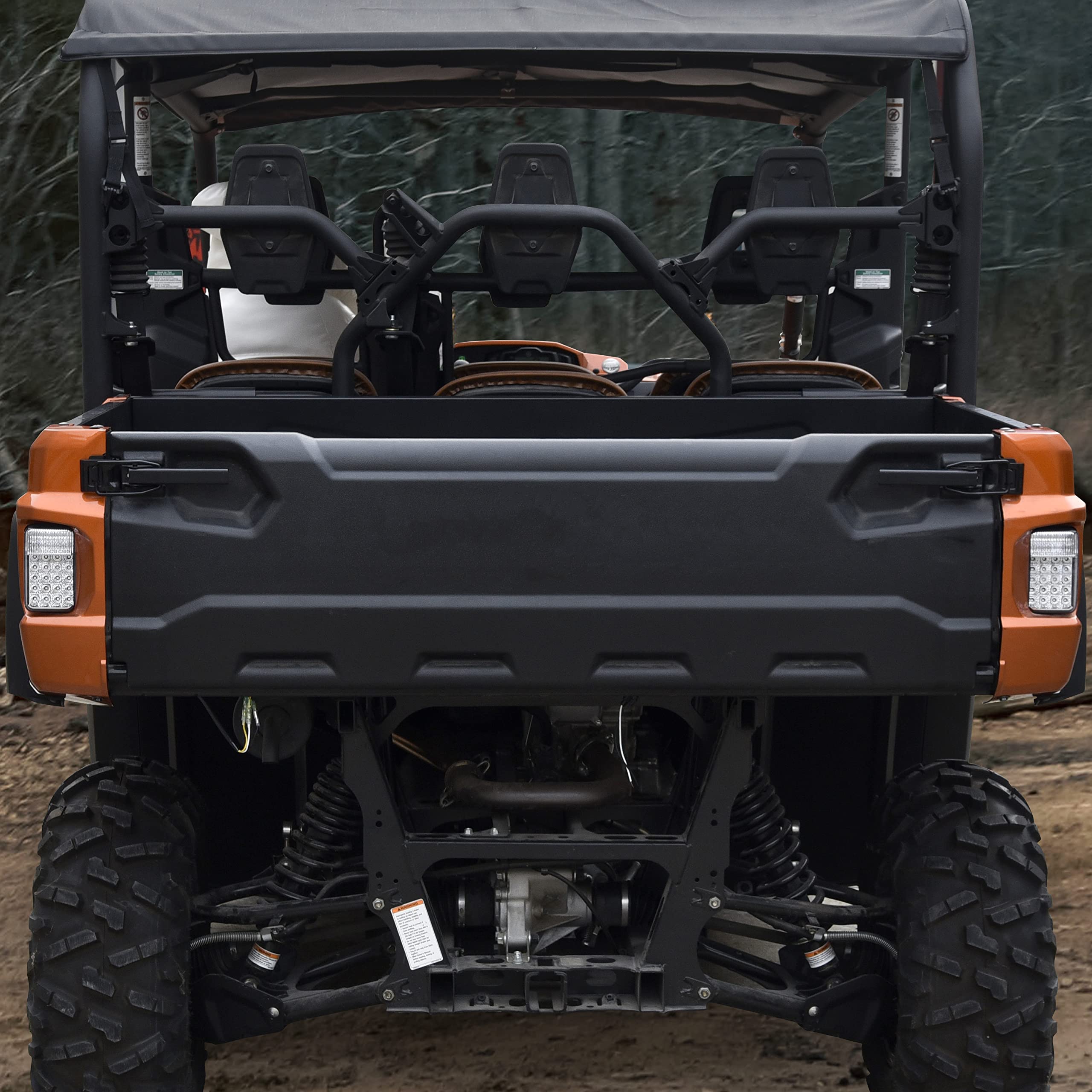 SAUTVS LED Tail Light Brake Light Taillight for Yamaha Rhino 450 660 700 Grizzly Big Bear Bruin Kodiak Wolverine Rhino Viking VI Accessories (2PCS, Replace #5KM-84710-01-00)