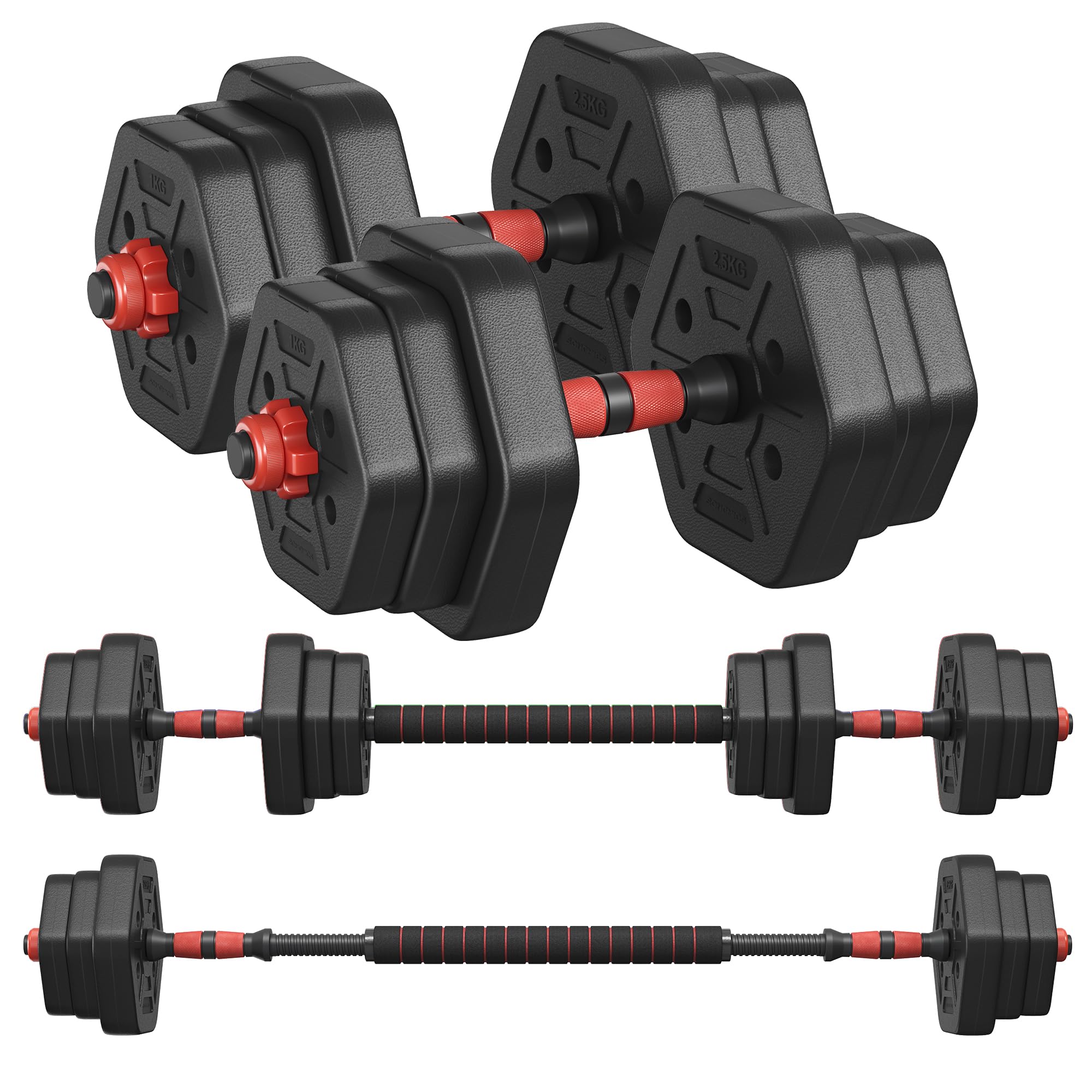 Bodybuilder tilt zware gewichten in de sportschool - Kleurplaat gratis