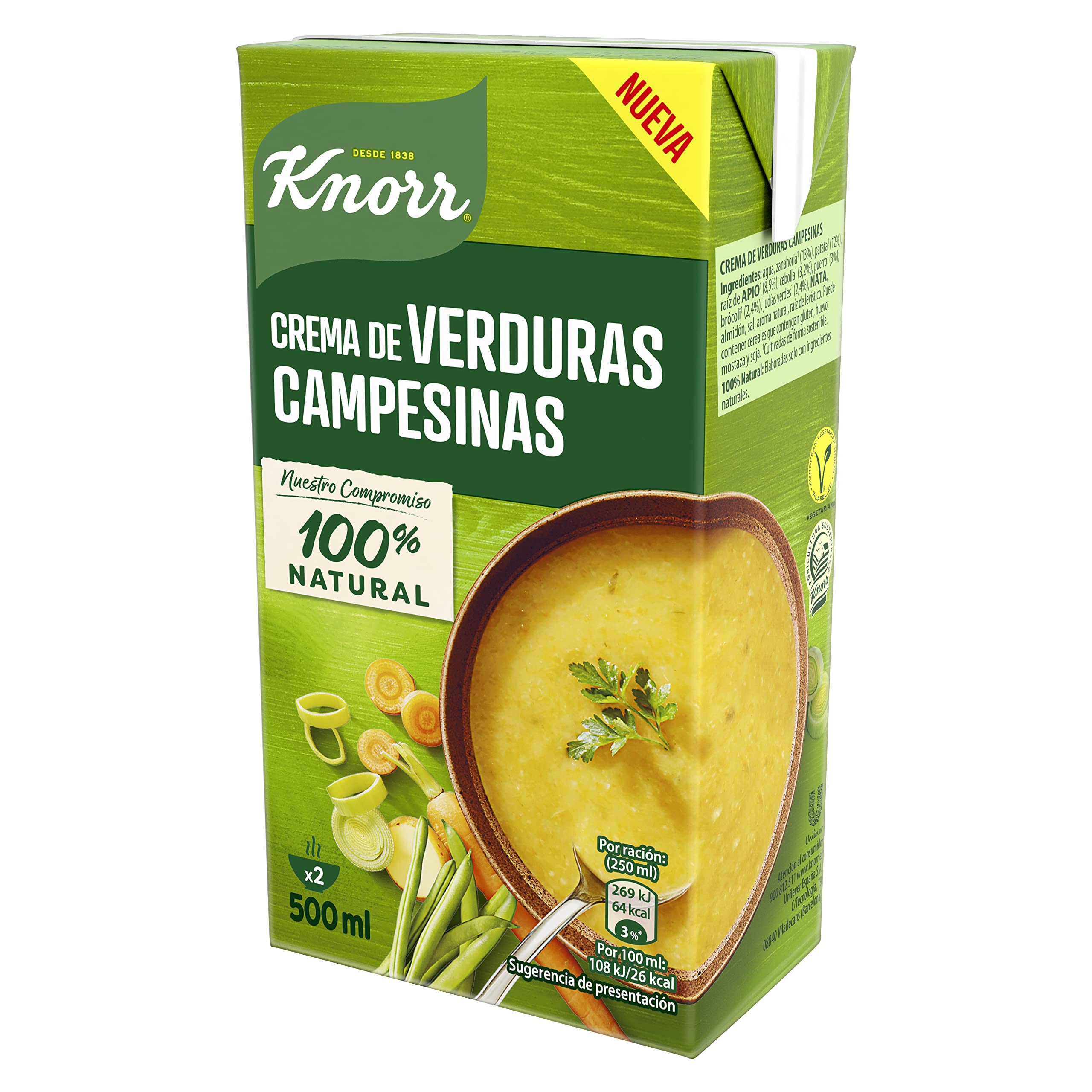 Knorr Crema Verduras Campesinas 500ml