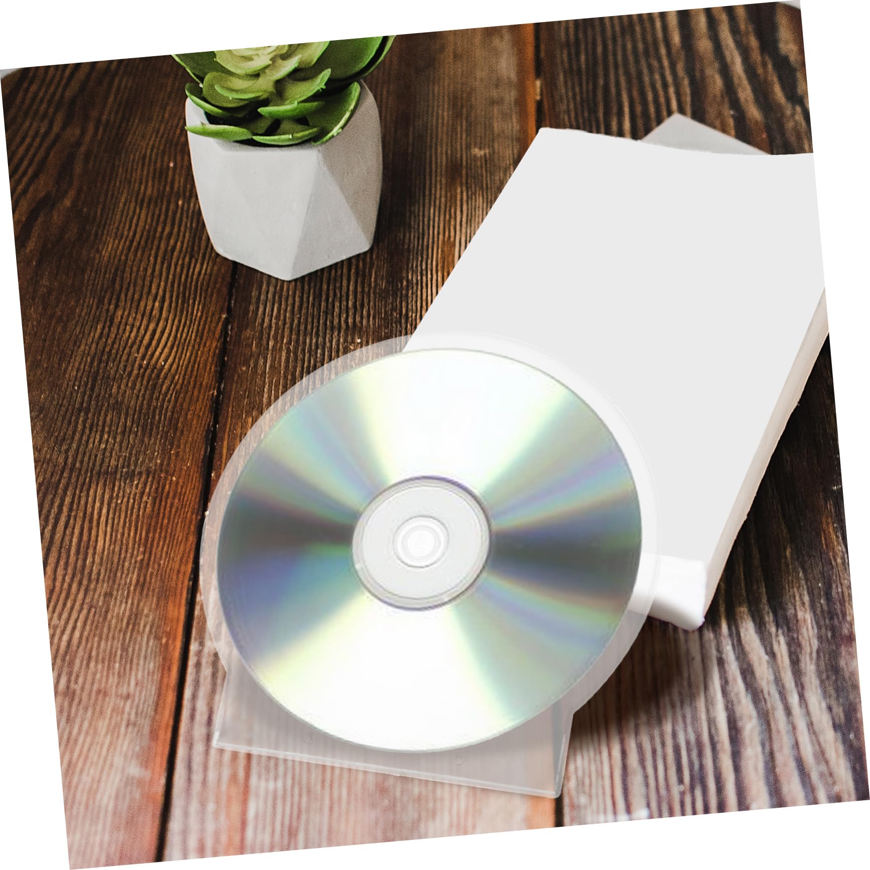 MAGICLULU Porta CD Rigido 50pezzi Custodia per Dischi Dvd Organizzatore Portatile per Casa e Auto