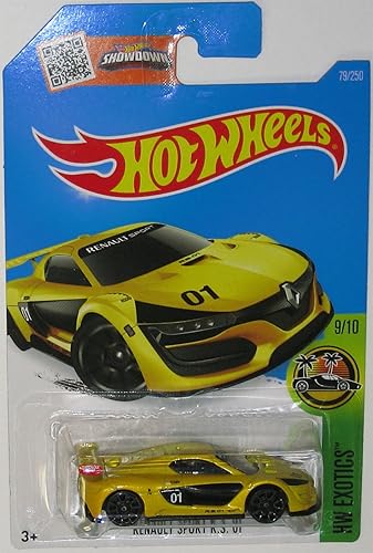 Hot Wheels 2016 HW Exotics Renault Sport R.S. 01 79250, Amarillo Hot Wheels 2016 HW Exotics Renault Sport R.S. 01 79250, Amarillo