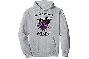 Definitely Not A Mimic Roleplaying Dice Gamer Pullover Hoodie