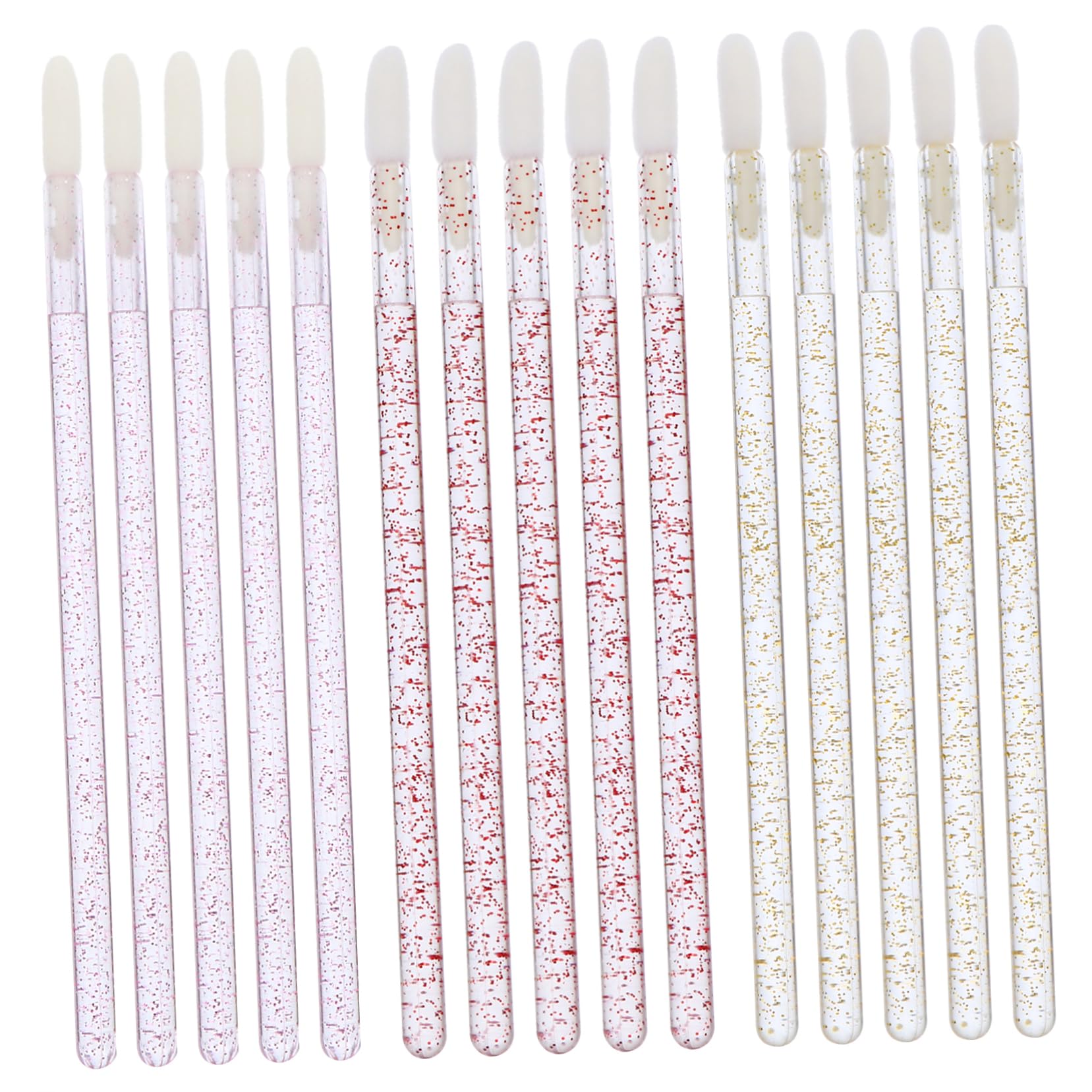 LIFKOME Makeup Kit Lipstick Lip Brush Lip Gloss Applicators Portable 150pcs Set