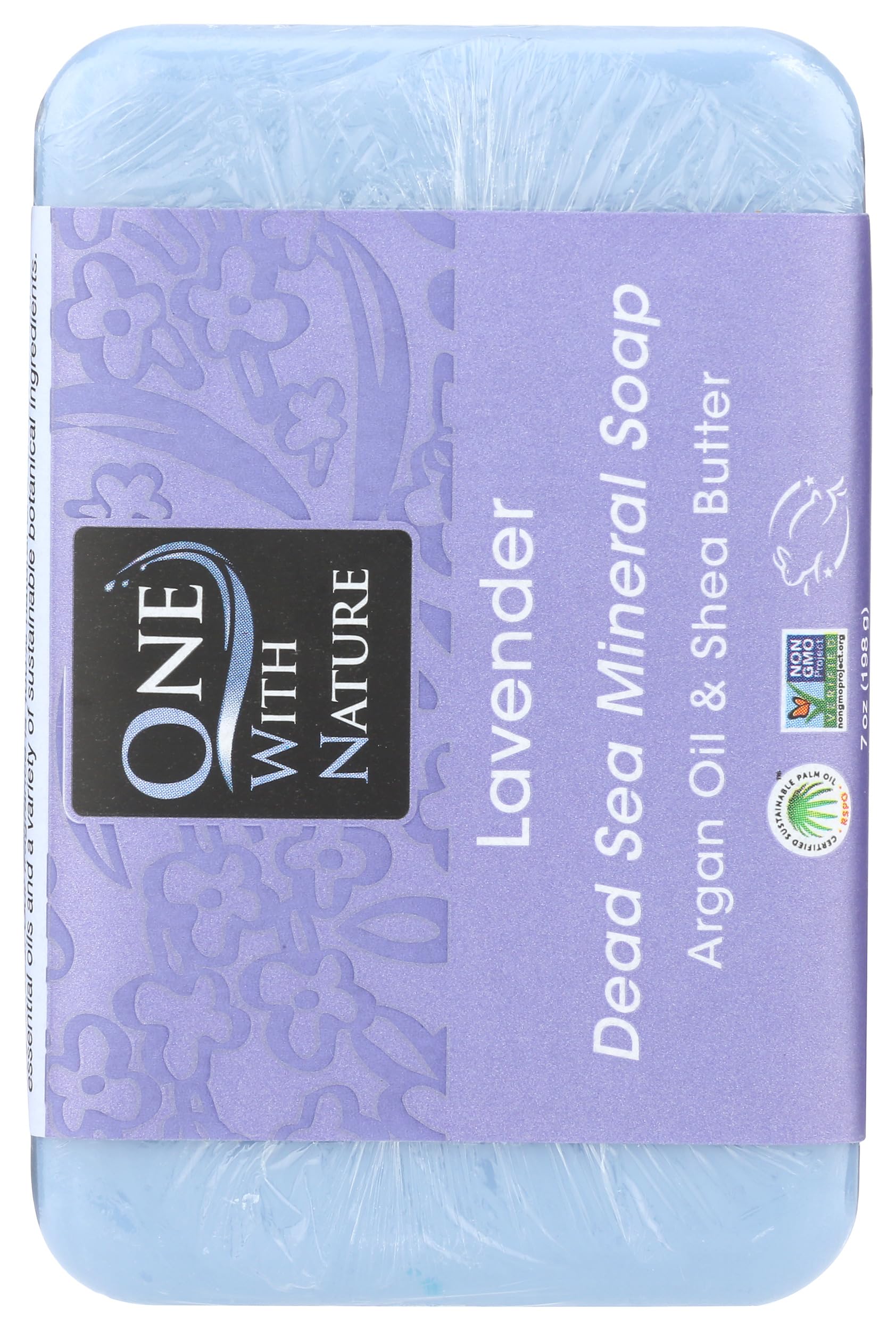 One With Nature, Lavender Bar Soap, 7 Ounce thumbnail 2