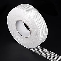 Vista 3 de uxcell Cinta adhesiva para paneles de yeso de fibra de vidrio autoadhesiva de 2 pulgadas x 328 pies, malla de 0.110 in