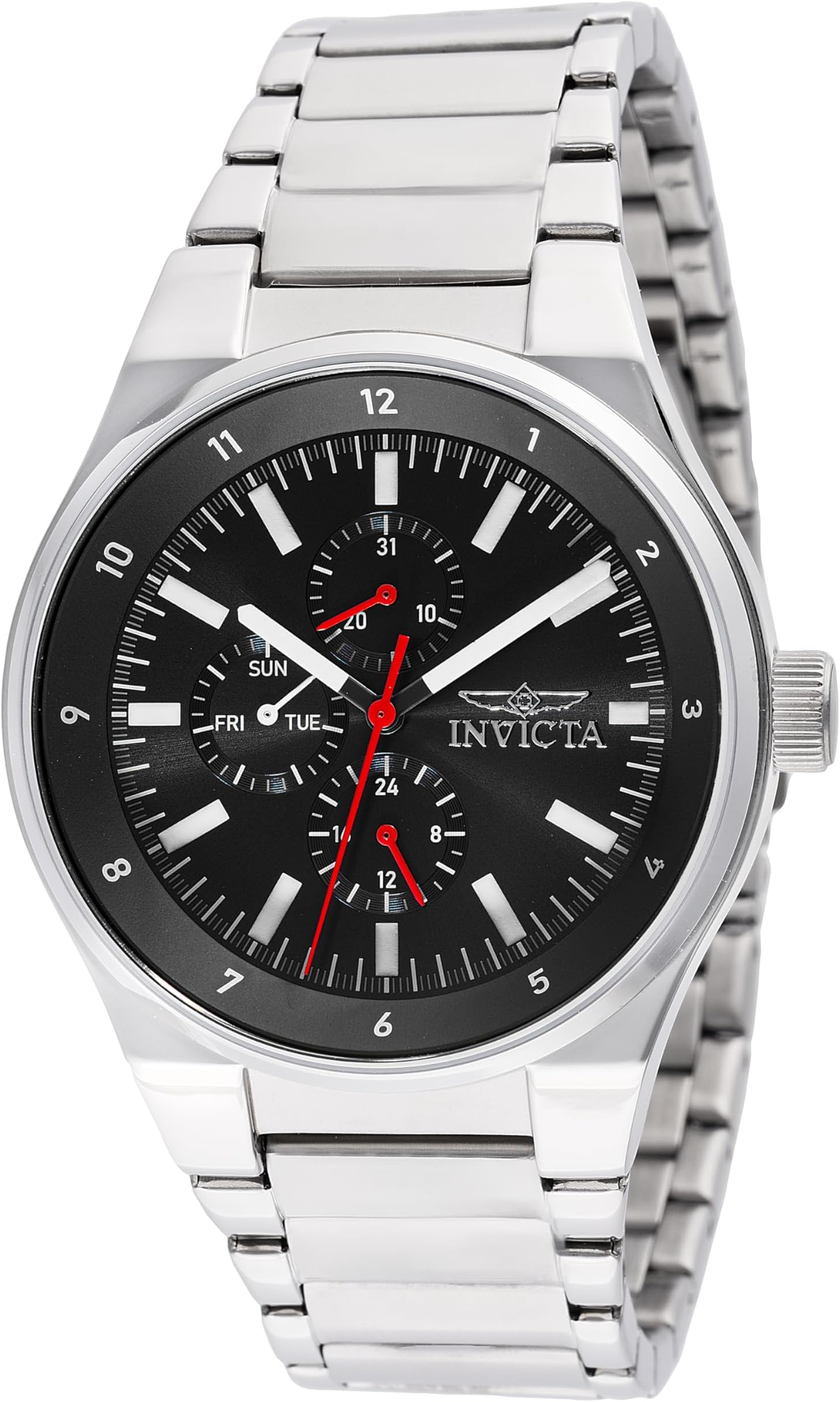 Invicta Racing Stainless Steel Men's Quartz Watch - 44mm