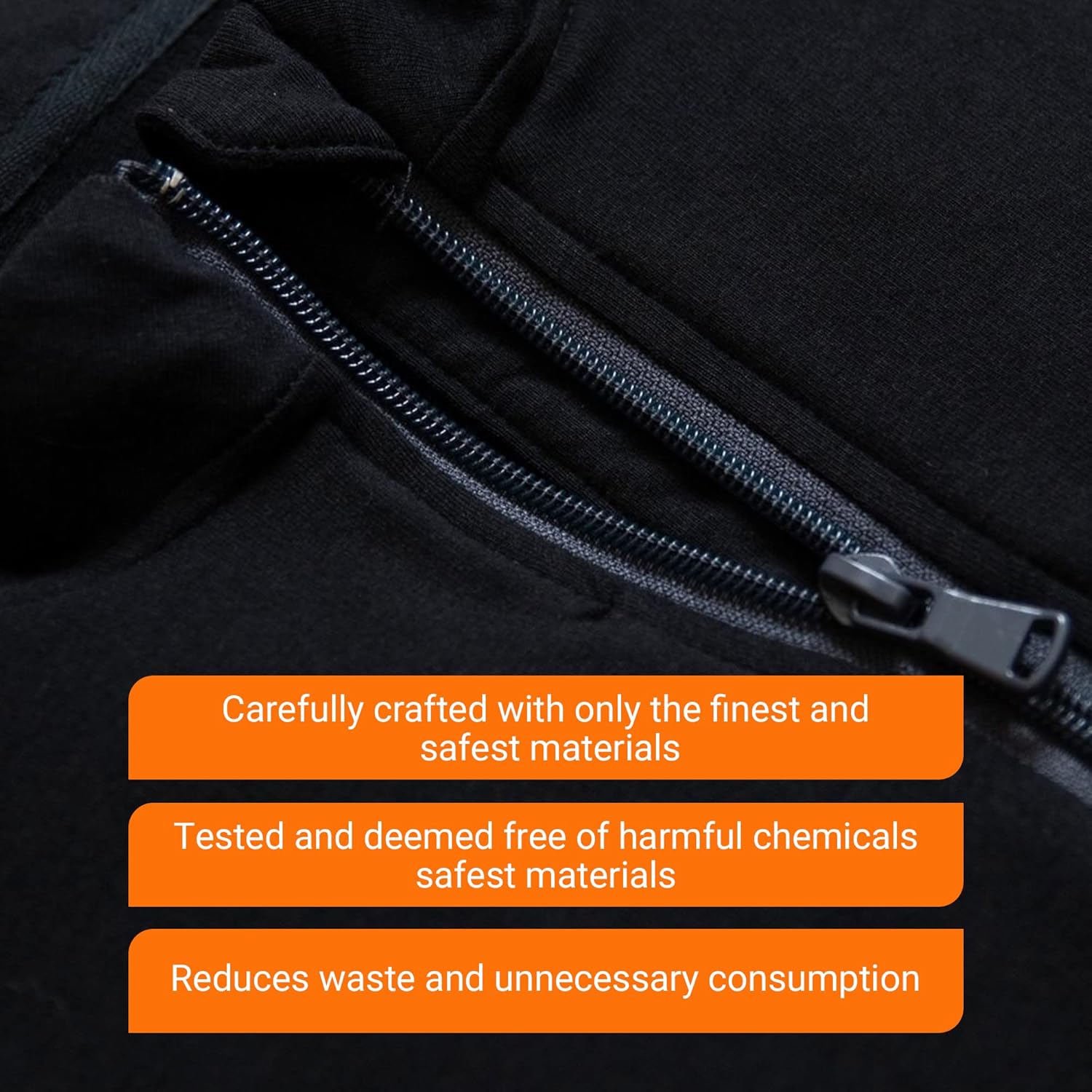 Men's Performance Quarter Zip Pullover, Performance Athletic Long Sleeve Mock Neck Moisture Wicking Pullover - Image 7