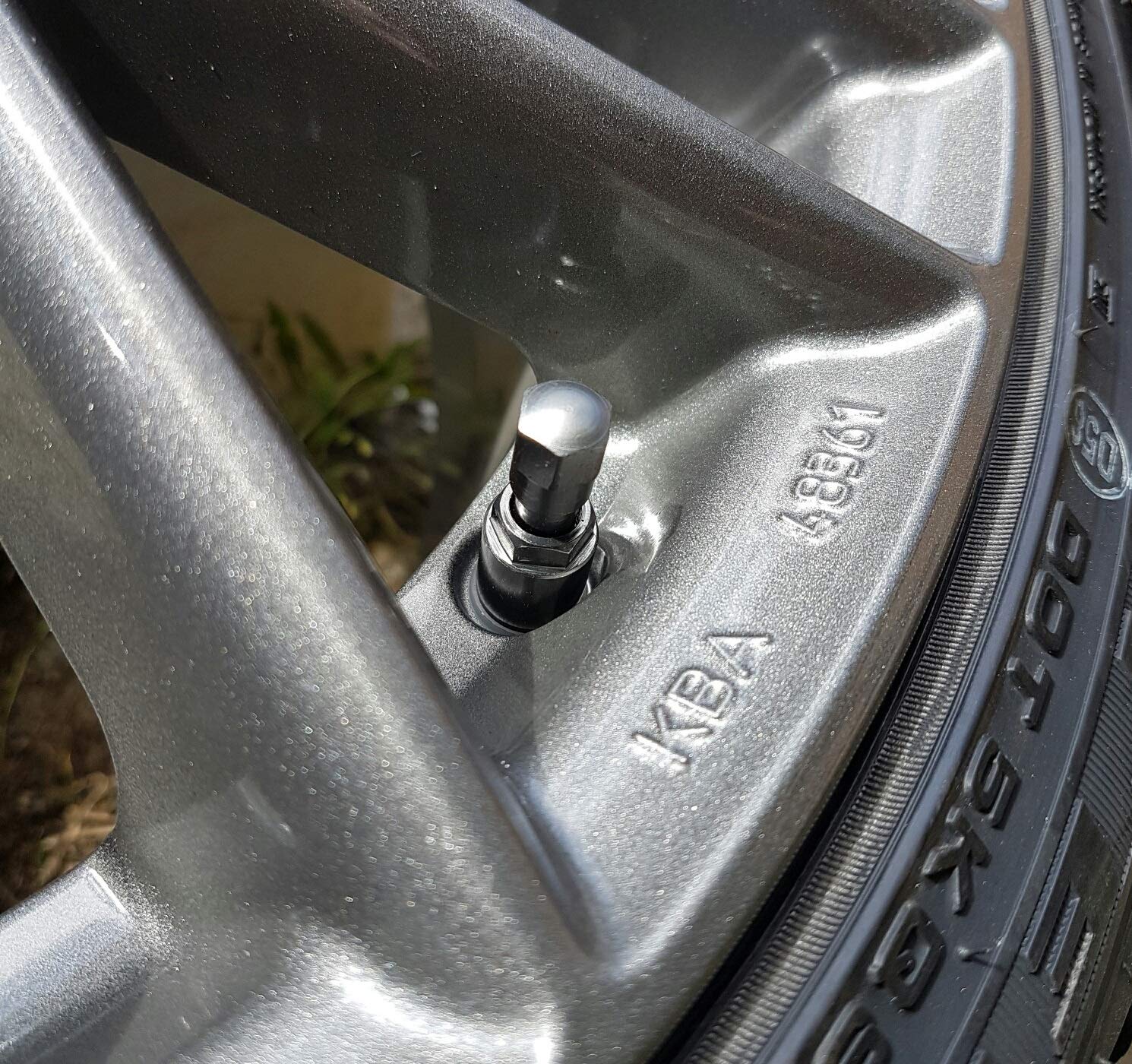 4x Reifenventile Edelstahl - Universal Felgenventil 11,3mm Für Auto & Motorrad