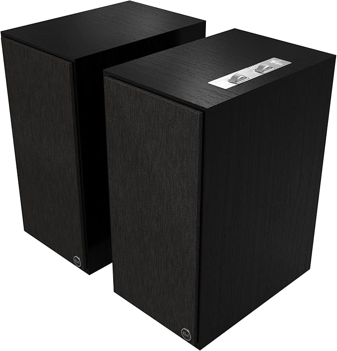 Klipsch The Nines Heritage Inspired (Pair) Powered Speakers Black