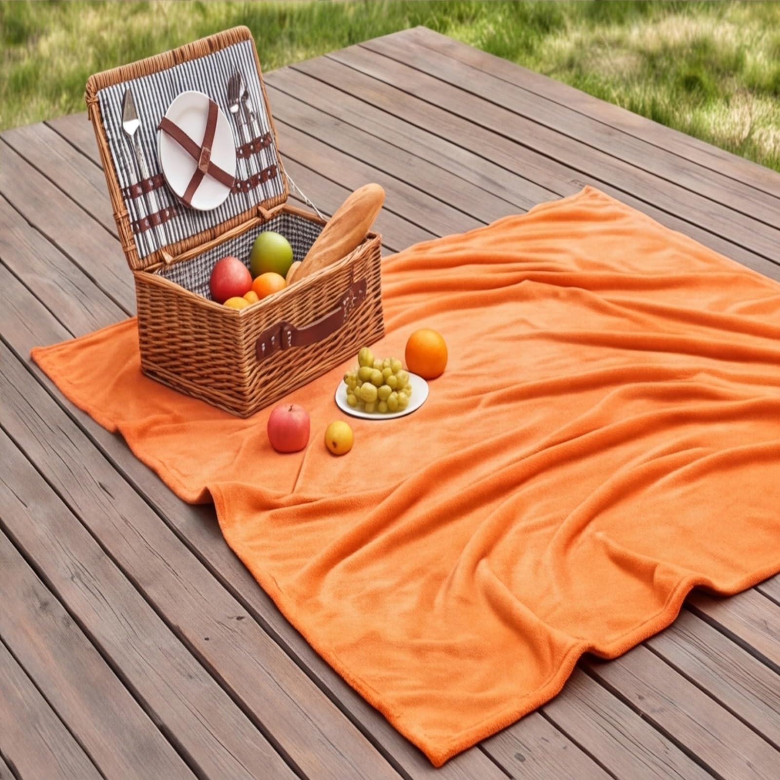 Plaid Polaire 200 x 300 cm Grand Format pour Canapé et Salon Cosy