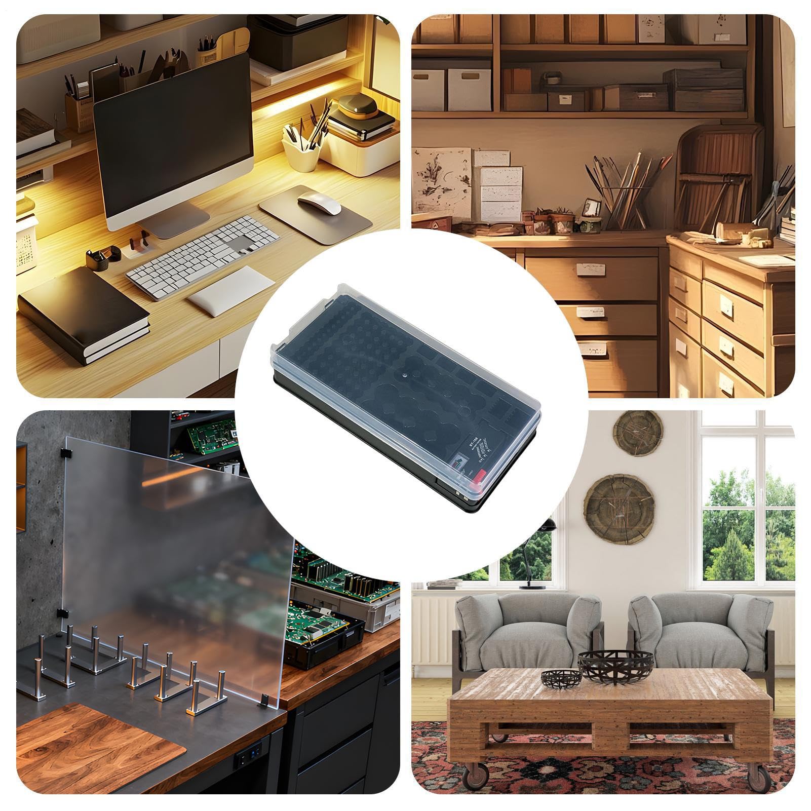Organizer na baterie – ognioodporny organizer 116-siatkowy, wielofunkcyjne