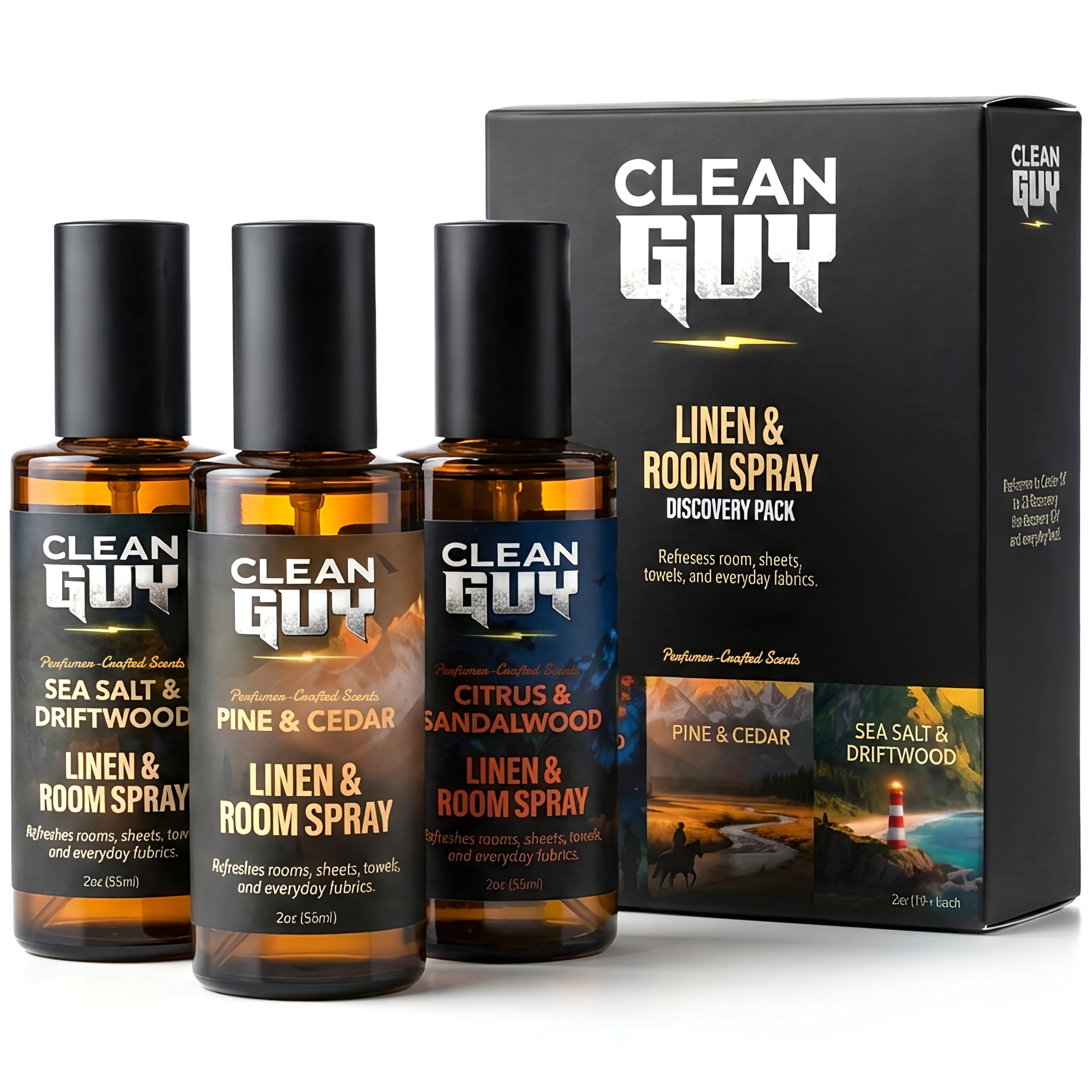 Photo 1 of Clean Guy Room Spray Discovery Pack - 3 Pack