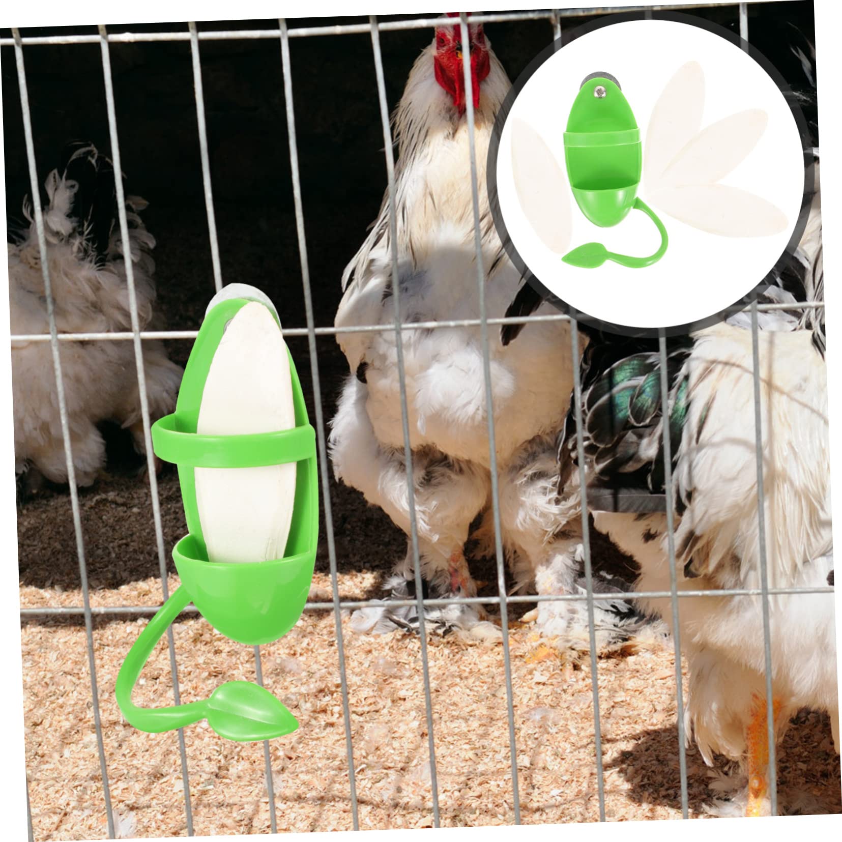 BESPORTBLE 4 Juegos Cuenco para Comer Aves Jaula pájaros Comida Soporte Herramientas comedero para periquitos porronet Juguete Estante alimentación la Jaula comedero para Loros