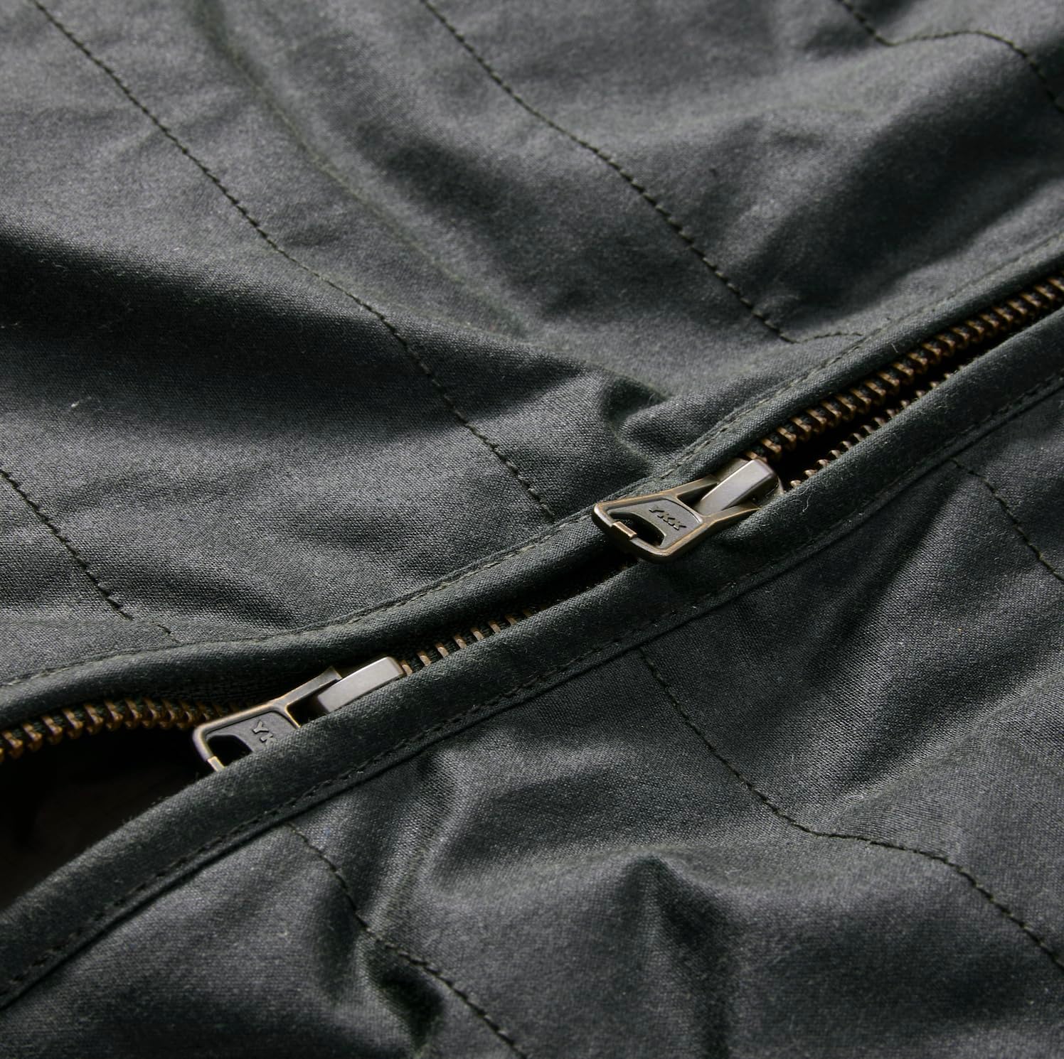 Huckberry Flint and Tinder York Quilted Waxed Jacket, Mens Coat - Image 9