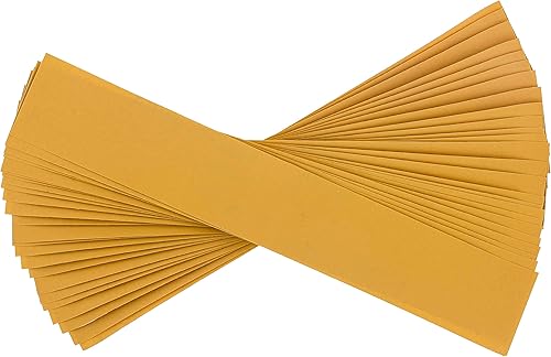 Miniatura 6 de Dura-Gold Hojas de papel de lija PSA precortadas de grano 120 de alta calidad, caja de 20, papel de lija autoadhesivo de 2-34 x 16-12 pulgadas para