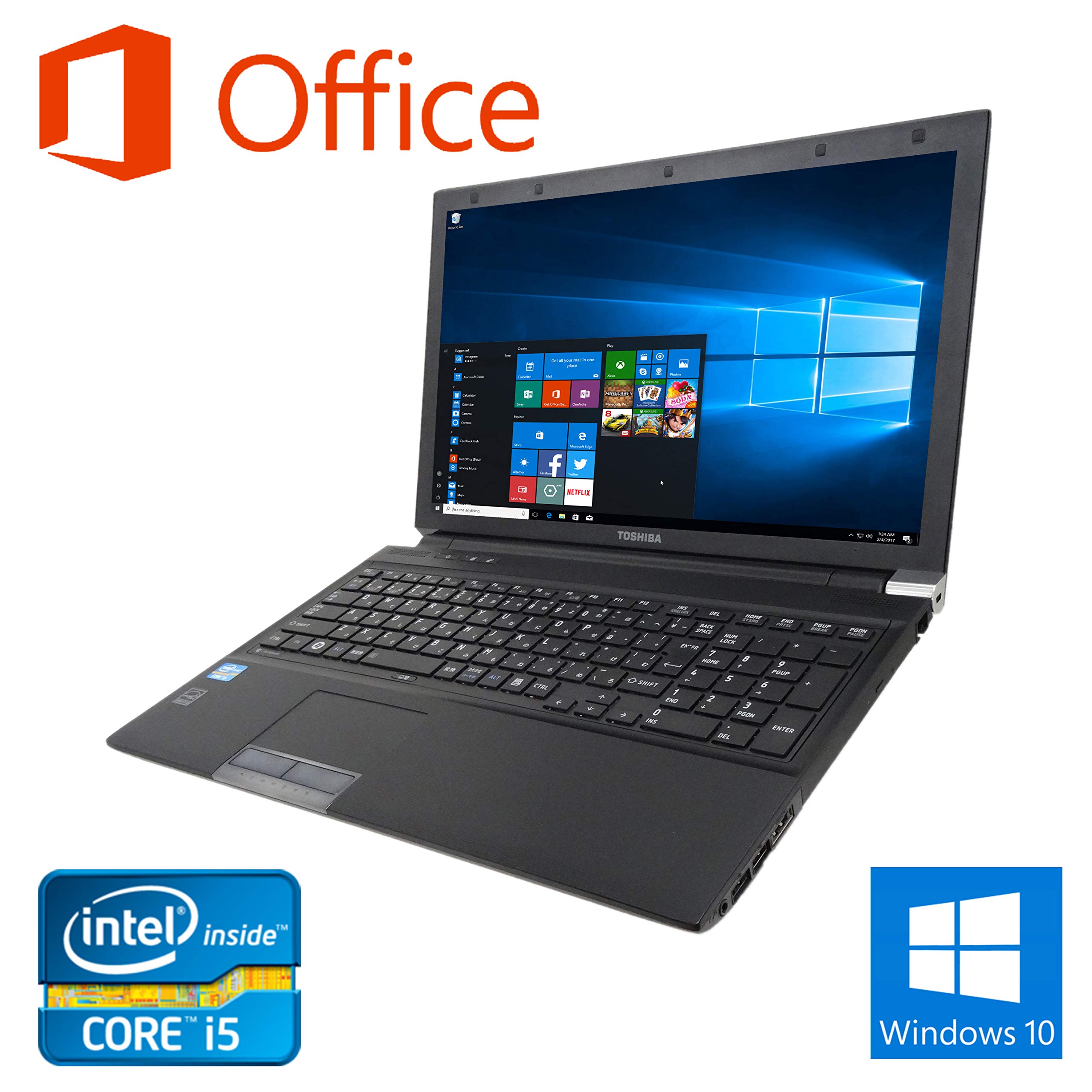 Amazon.co.jp: 【整備済み品】 東芝 ノートPC R752/MS Office 2019/Win
