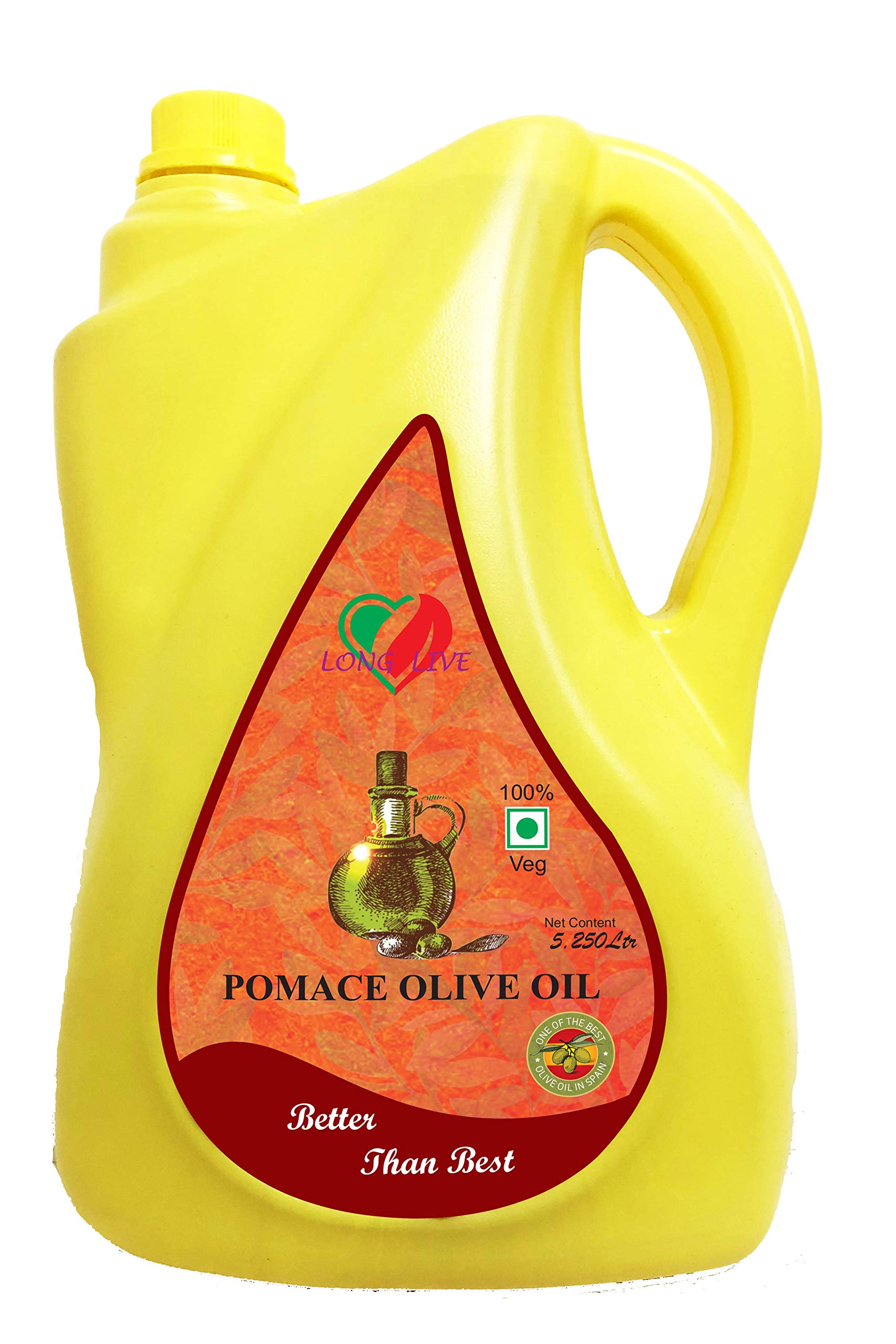 Long Live Pomace Olive Oil - 5.25 Ltr (B07S1JJFQN) Amazon Price History, Amazon Price Tracker