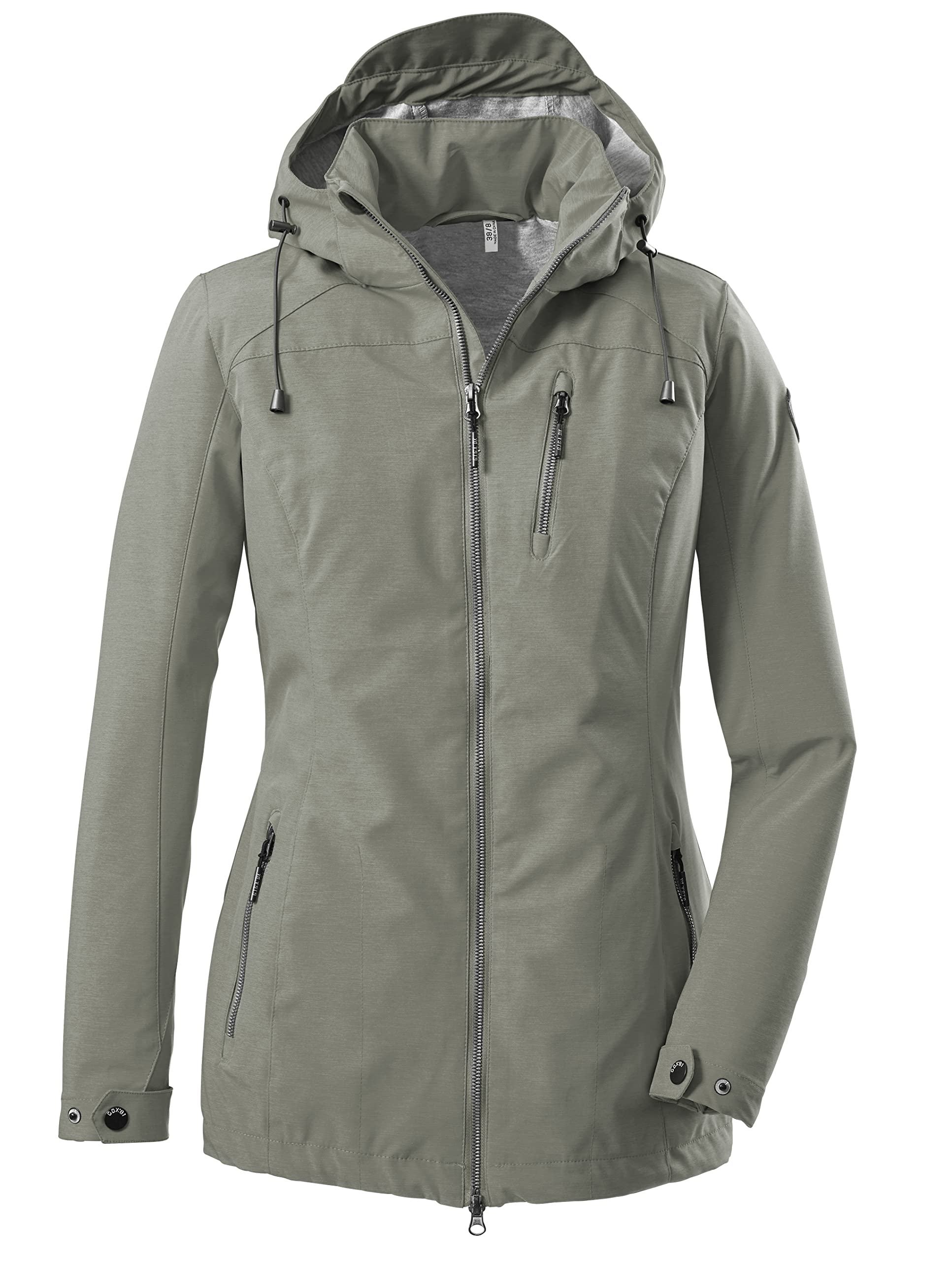 G.I.G.A. DX Women's Solena Casual Softshell Jacket with Zip-Off Hood