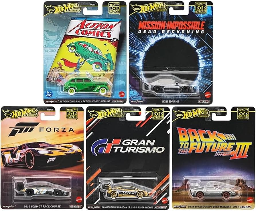 ホットウィールポップカルチャー アソート ミニカー　ボックスセット12台 Amazon | ホットウィール(Hot Wheels) ポップカルチャー アソート