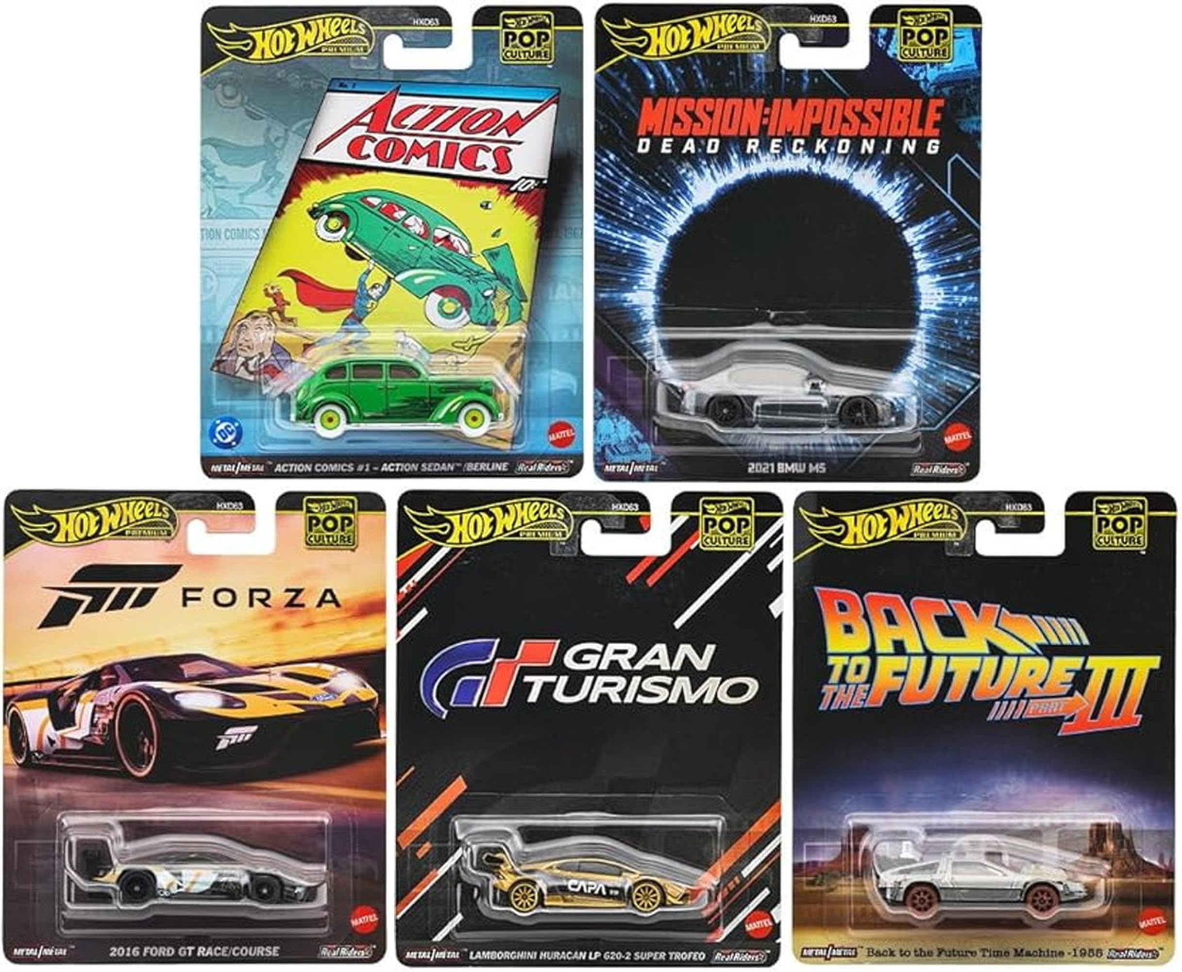 ホットウィール ポップカルチャーアソート 10台入り 986L-HXD63 楽天市場】ホットウィール Hot Wheels ポップカルチャーアソート