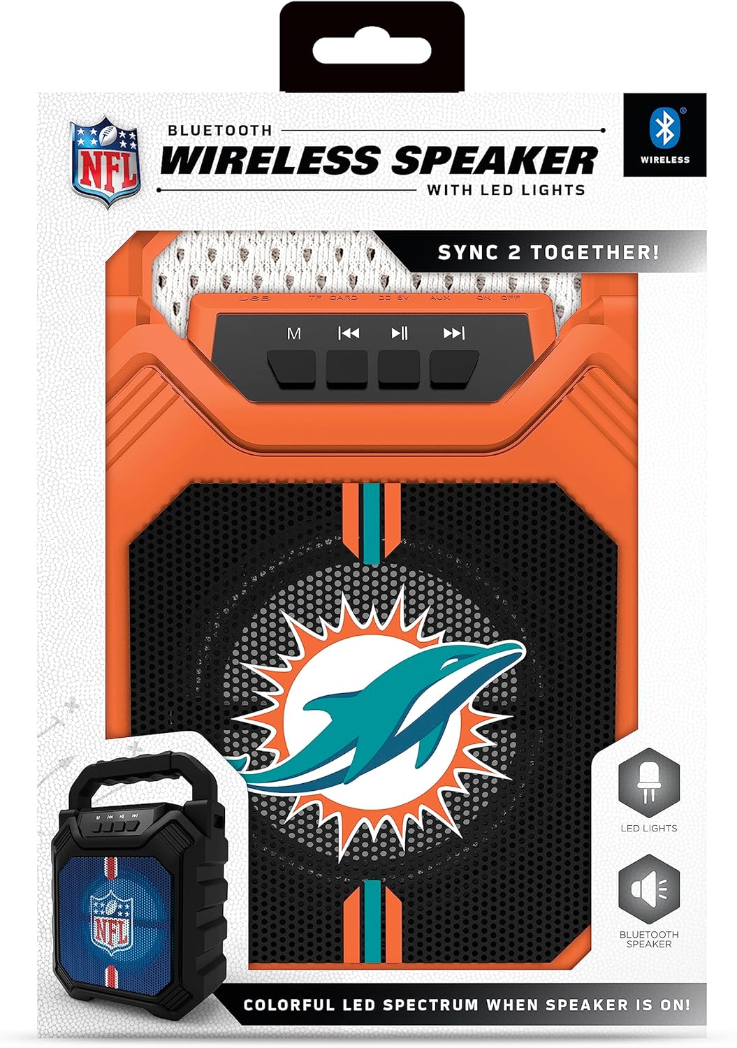 SOAR NFL Unisex XL ShockBox Wireless Bluetooth Speaker - Image 3