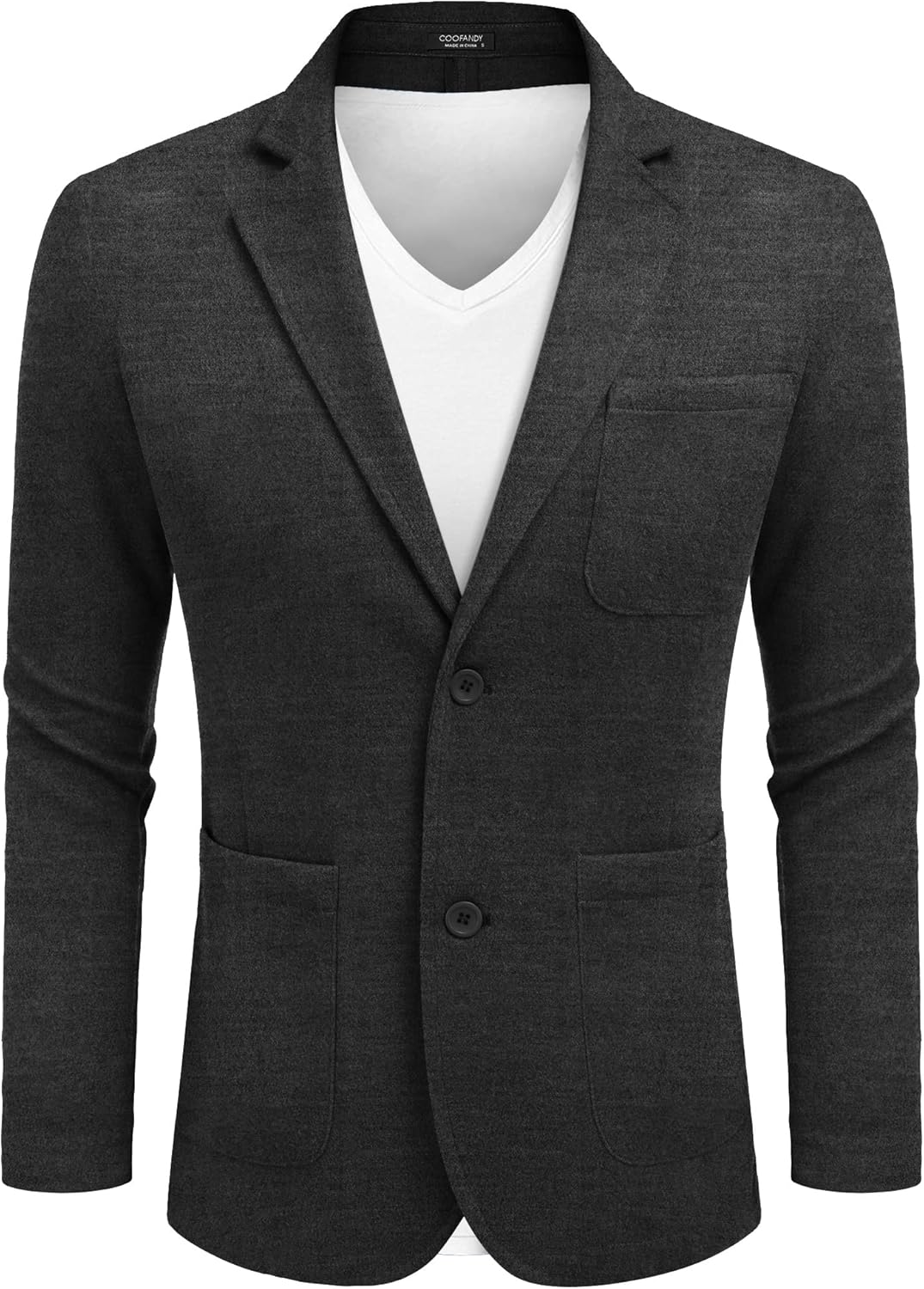 COOFANDY Mens Casual Blazer Jackets Slim Fit Stylish Sport Coat Two