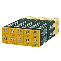 STARBUCKS Blonde Espresso Roast by Nespresso Caffè, 10 confezioni da 10 capsule (100)