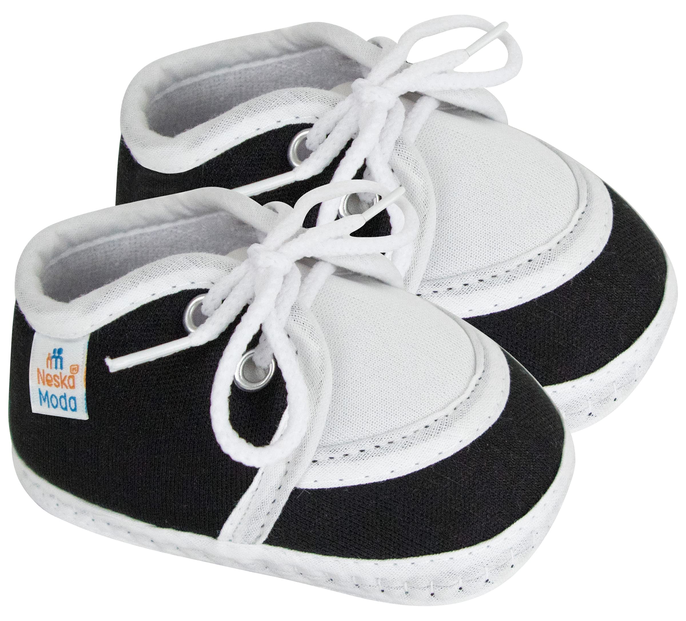Neska Moda Baby Boys & Girls Lace Black Booties for 0 to 12 Months Infants (B01KE6NHFE) Amazon Price History, Amazon Price Tracker