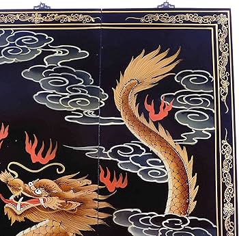 絵画 Happy Dragon Amazon.com: 48
