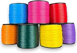 Linha Fio de Nylon 500 jardas Roquinha Para Pipa e Pesca 1 Unidade Cor Sortida