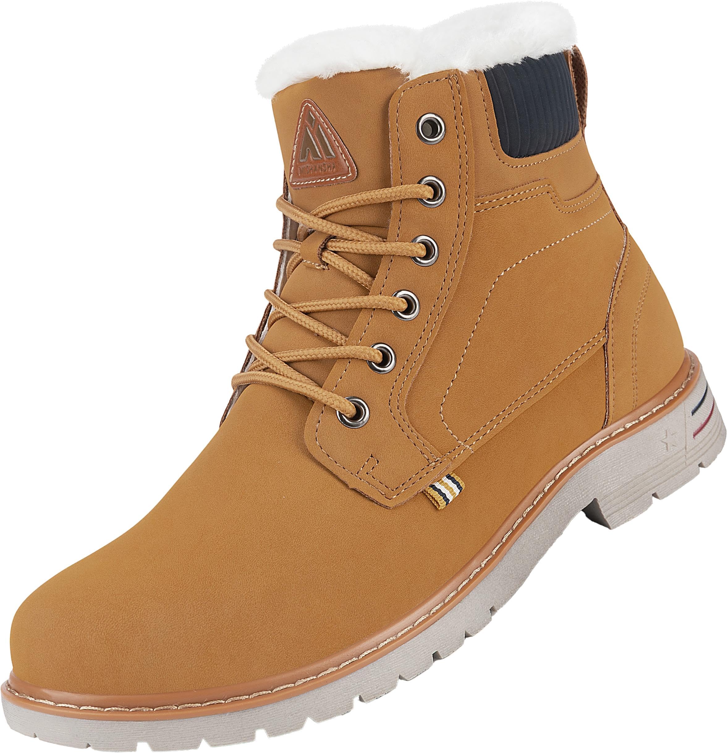 Mishansha Winter Shoes Men Warm Fur Lined Boots Women Comfortable Boots GR.36-48