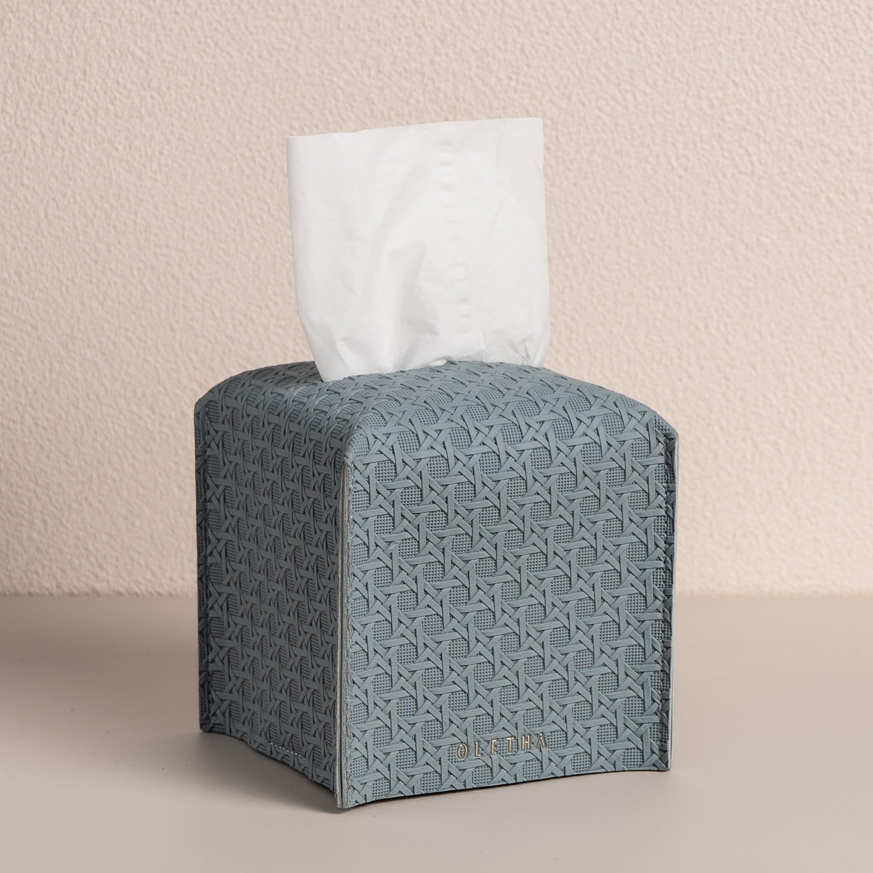 Navy Blue Tissue Box Cover - Aesthetic Decor -24
