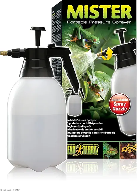 Vaporisateur Portatif à Pression 2 L pour Terrarium - Brumisateur Reptile/Amphibien