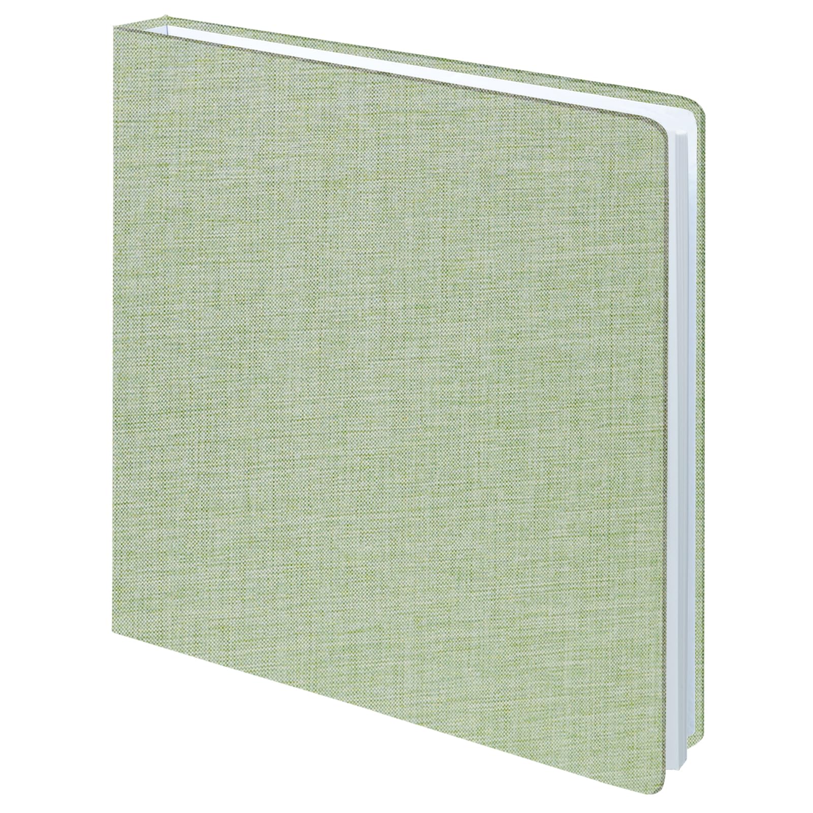 3 Ring Photo Album with Sticky Pages, Linen Scrapbook for Easy Customization - Perfect for 2x3, 4x6, 5x7, 8x10 Photos - 20 Sheets for Family Memories