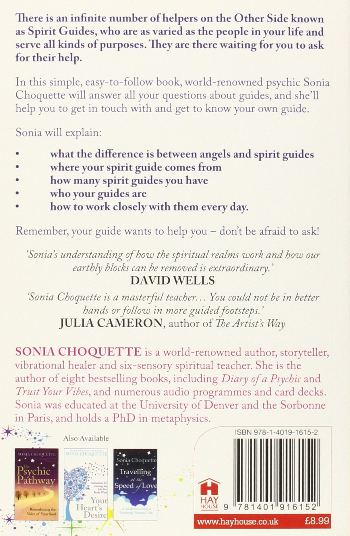 Ask Your Guides: How to Contact Your Angels and Spirit Helpers: Amazon.co.uk:  Choquette, Sonia: 0884810236954: Books