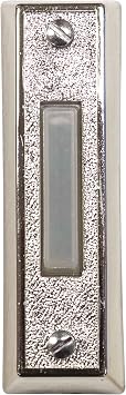 HEATHCO SL-258-02 Silver Wired Push Button