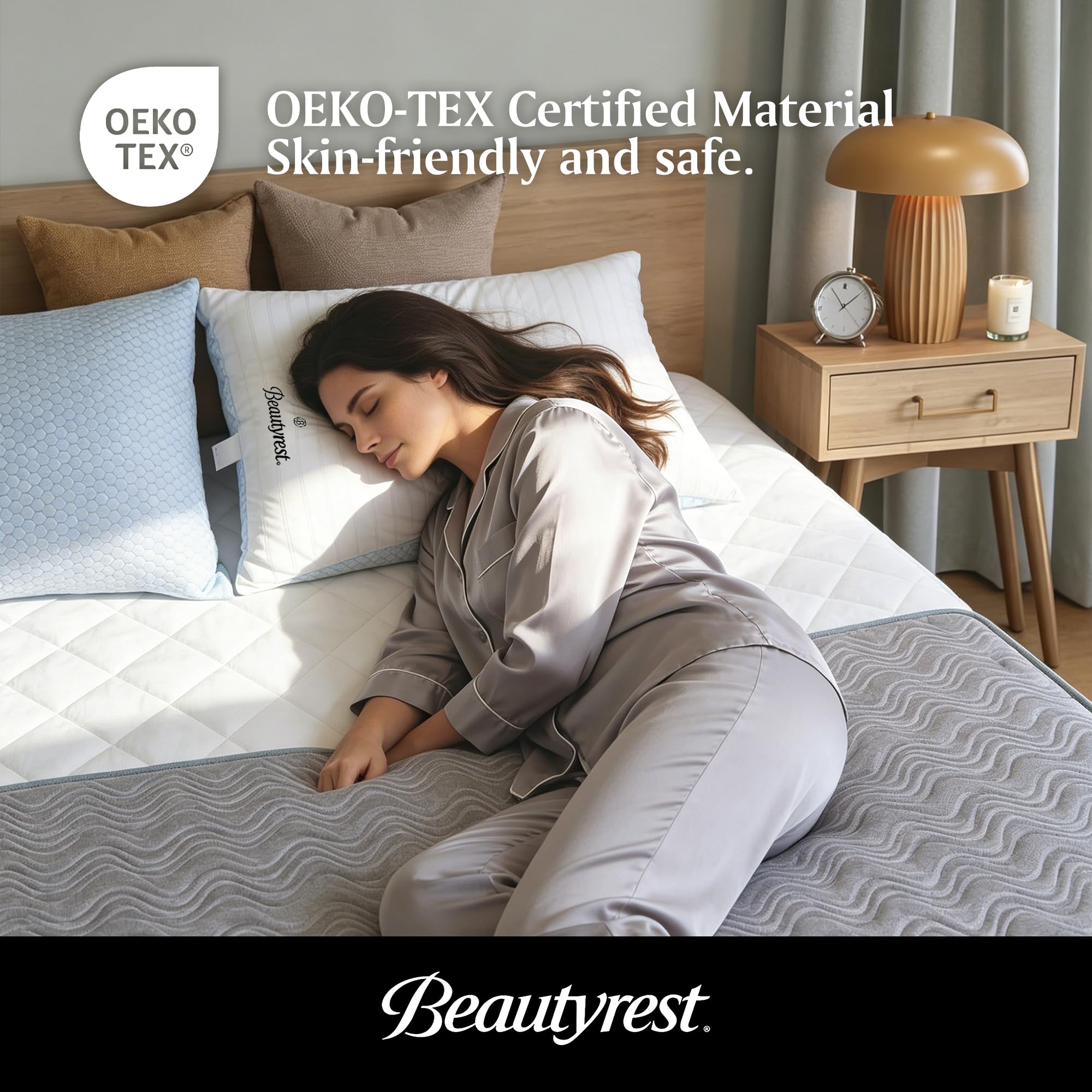 Best Beautyrest Pillows of 2026 2 Beautyrest Hotel Pillows Luxury Cooling Queen Size Set of 2 Soft Medium — product photo