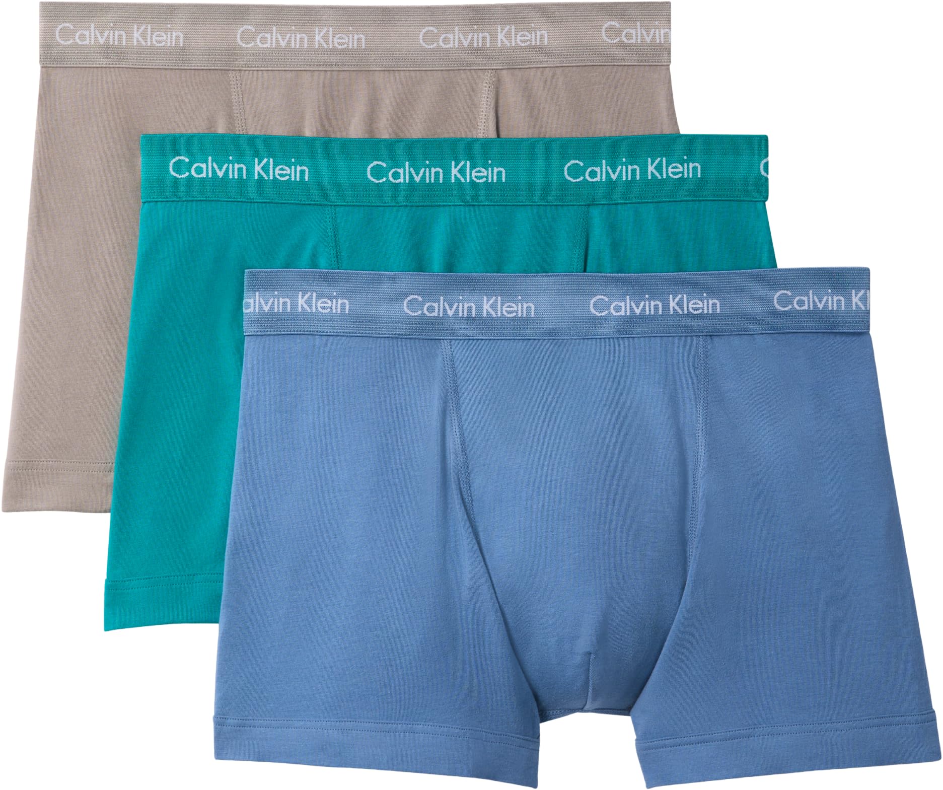 Calvin Klein Herren 3er Pack Boxershorts Trunks Unterwäsche