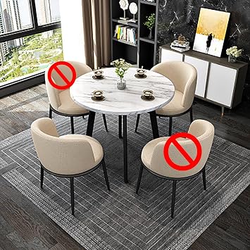 Small Dining Table for 2 Round Kitchen Table Dining Room Table Modern Dining Table Set for 2 Kitchen Table Set Kitchen & Dining Room SetsBeige,70cm/27.5in