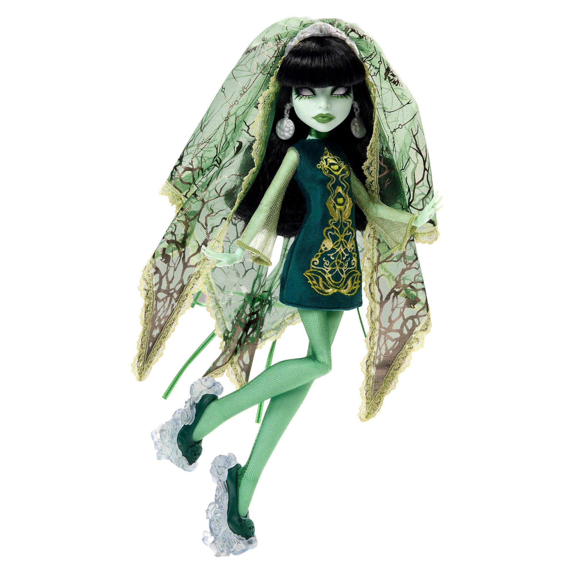 Monster High Skullector Scarah Screams Fang Club Doll 60s Style Collectible