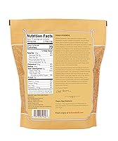 Vista 2 de Bob's Red Mill Harina orgánica de linaza dorada, 32 onzas (paquete de 4)