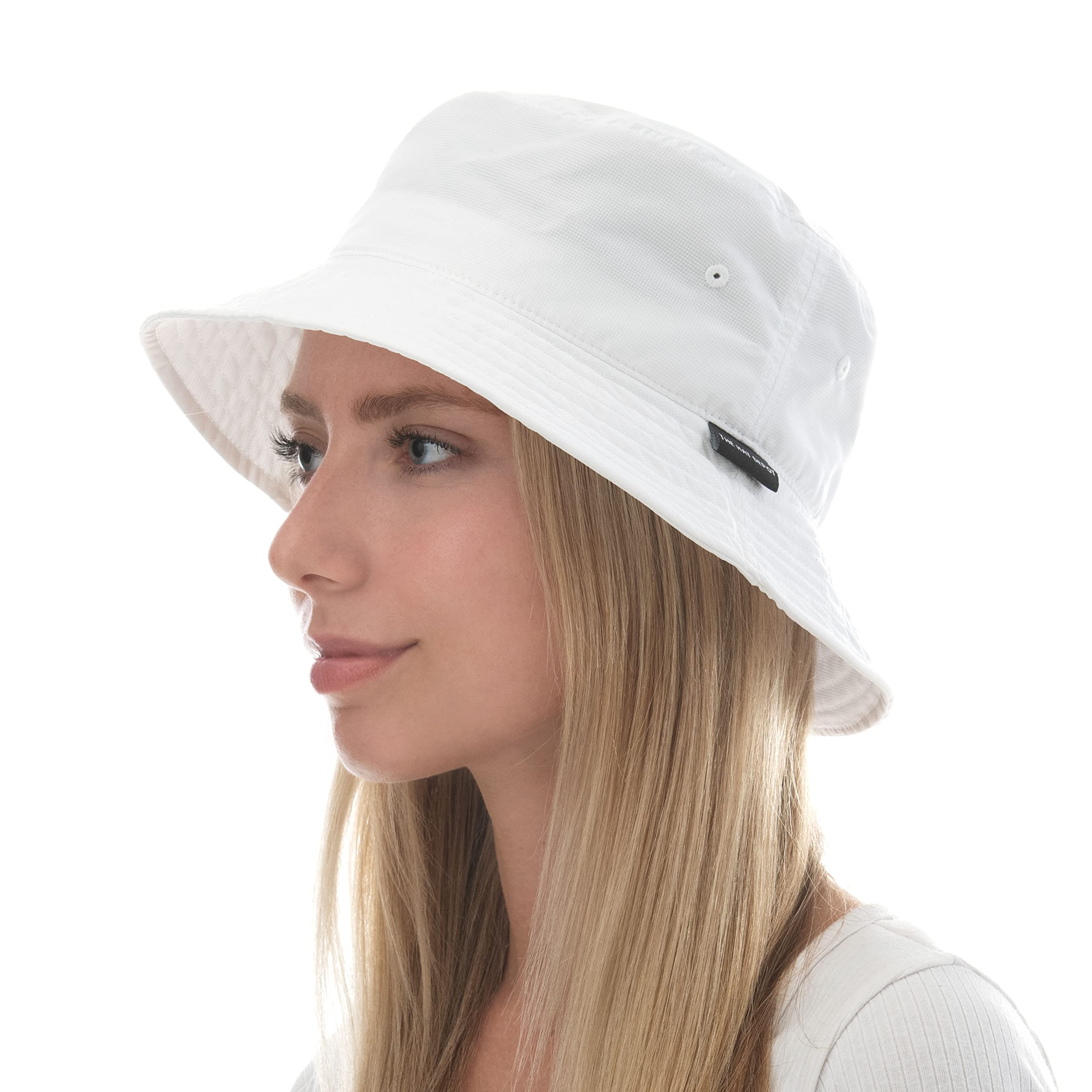 The Hat DepotLightweight, Quick Dry Polyester Packable Nylon Bucket Sun Hat