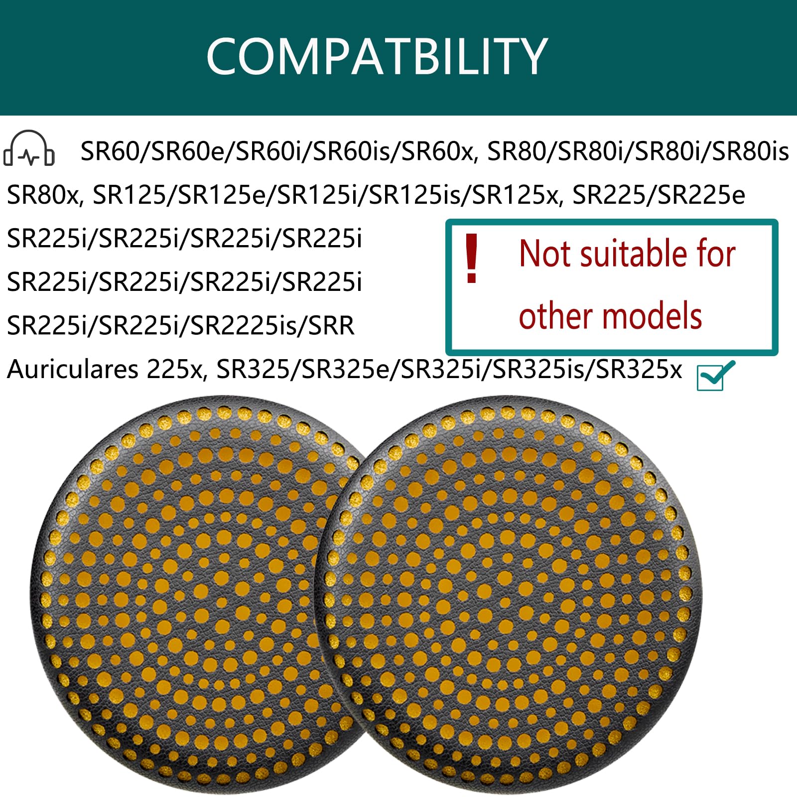 Amazon | 交換用イヤーパッド Grado SR60/SR60e/SR60i/SR60is